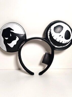 Disney Parks Nightmare Before Christmas Jack Skellington Oogie Boogie Ears